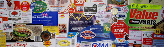 Custom Label Printing Ontario - Business, Address, Product