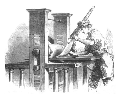 Mr Print vintage hand press