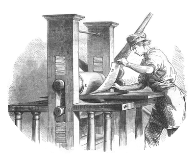 Mr Print vintage hand press