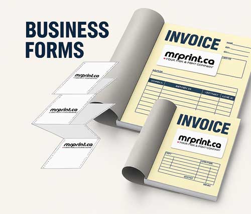 NCR Forms and Business Documents