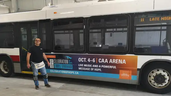 Transit Side Wrap at Mr Print Belleville